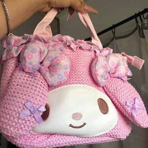Sanrio My Melody Pink Floral Bag